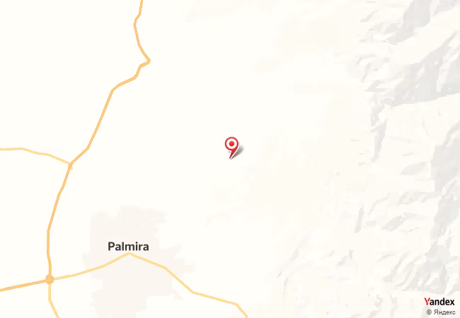 Qibla Map for Palmira
