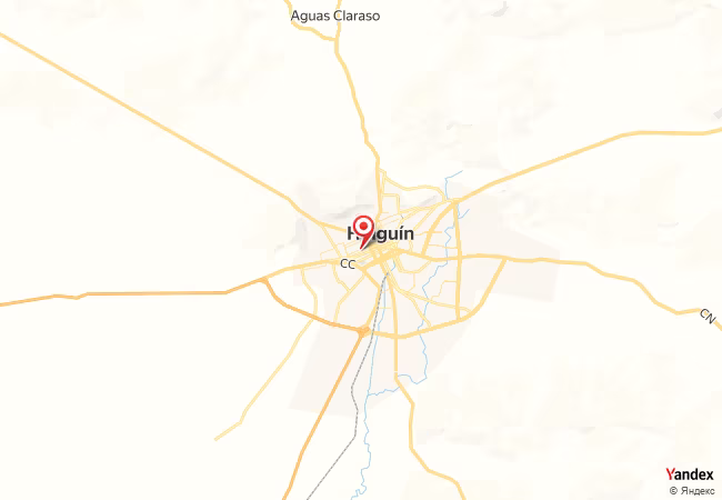 Qibla Map for Holguin