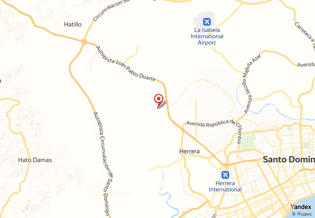 Qibla Map for Los Alcarrizos