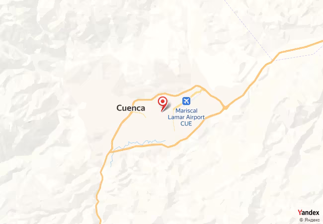 خريطة القبلة لمدينة كوينكا