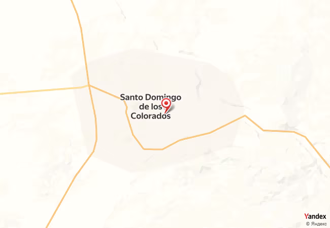 Qibla Map for Santo Domingo de los Colorados