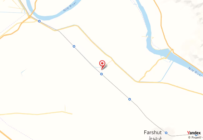 Qibla Map for Abu Tisht