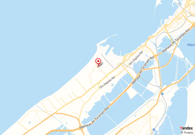 Qibla Map for Al `Ajami