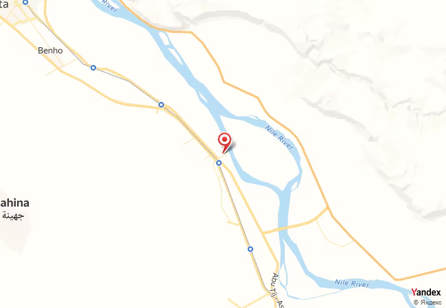 Qibla Map for Al Maraghah