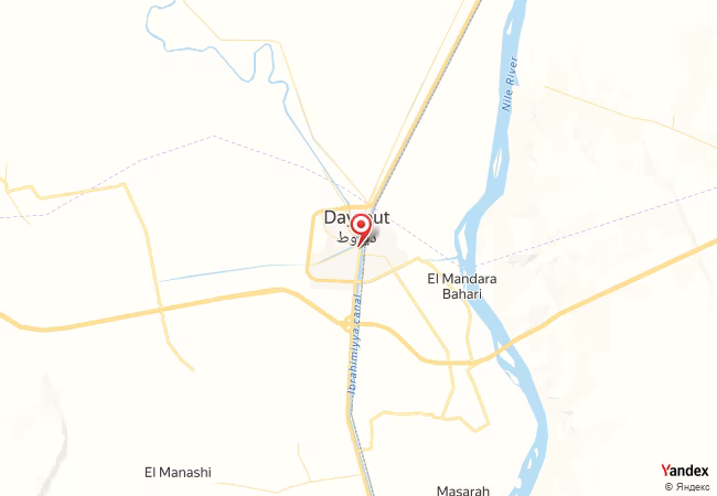 Qibla Map for Dayrut