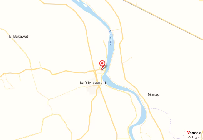 Qibla Map for Shubrakhit