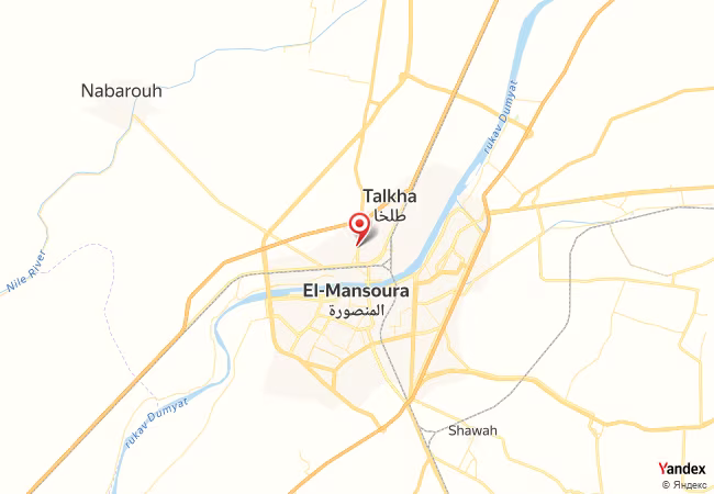 Qibla Map for Talkha