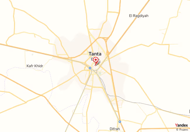 Qibla Map for Tanta