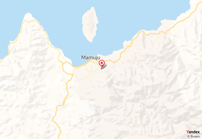 Qibla Map for Mamuju
