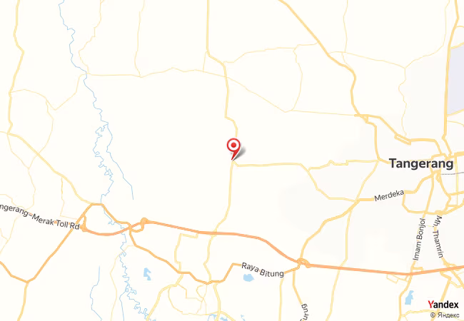 Qibla Map for Pasarkemis