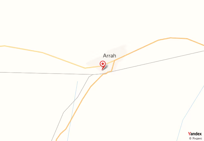 Qibla Map for Arrah