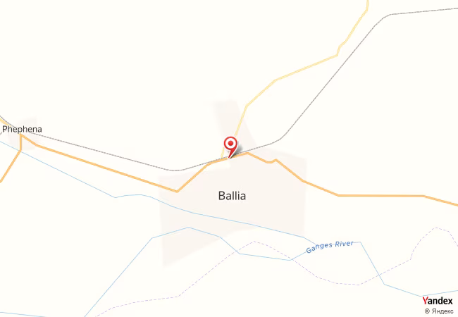 Qibla Map for Bairia