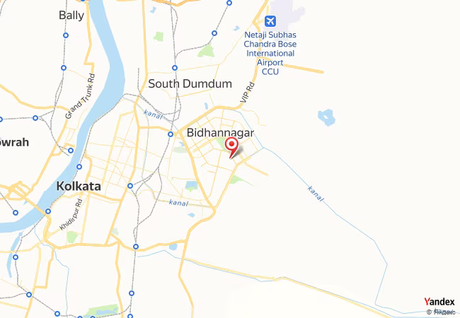 Qibla Map for Bhangar