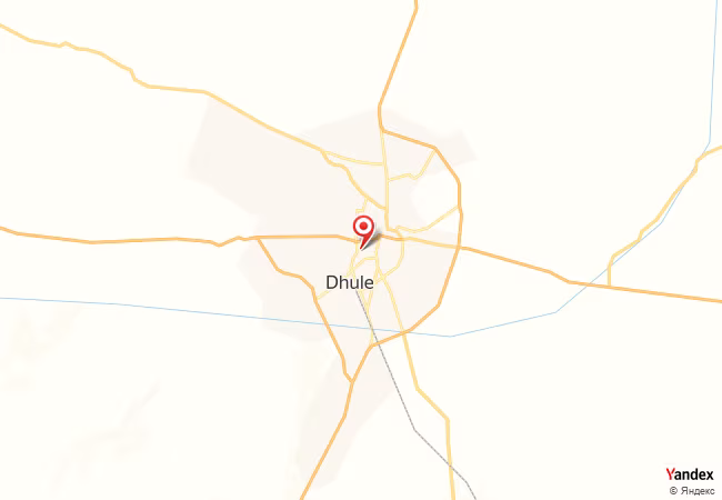 Qibla Map for Dhulia