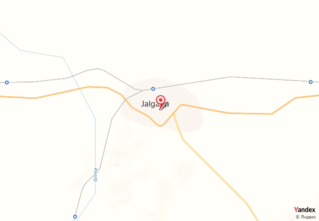 Qibla Map for Jalgaon