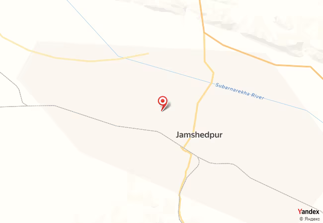 Qibla Map for Jamshedpur