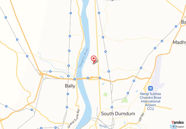 Qibla Map for Kamarhati