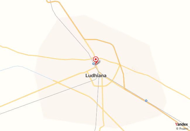 خريطة القبلة لمدينة لديانة