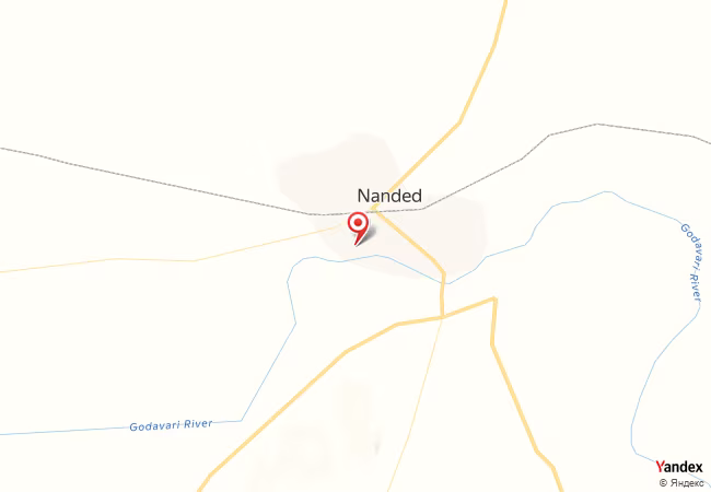 Qibla Map for Nanded