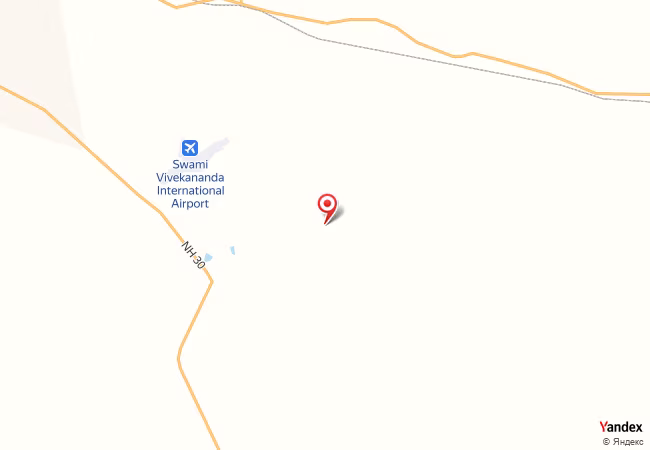 Qibla Map for Nava Raipur