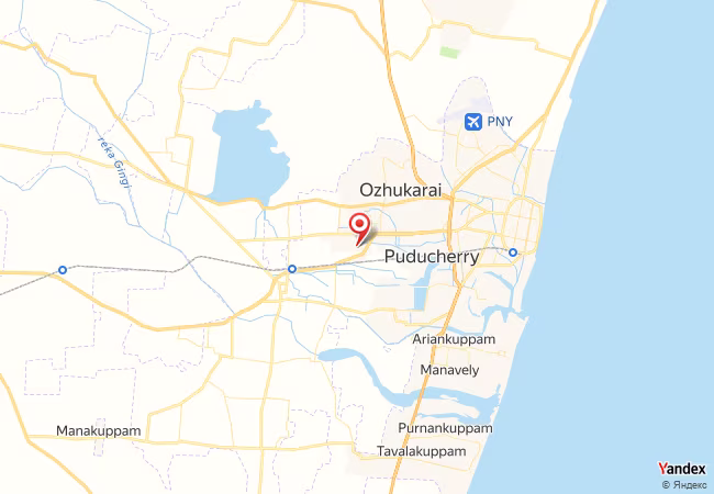 Qibla Map for Oulgaret