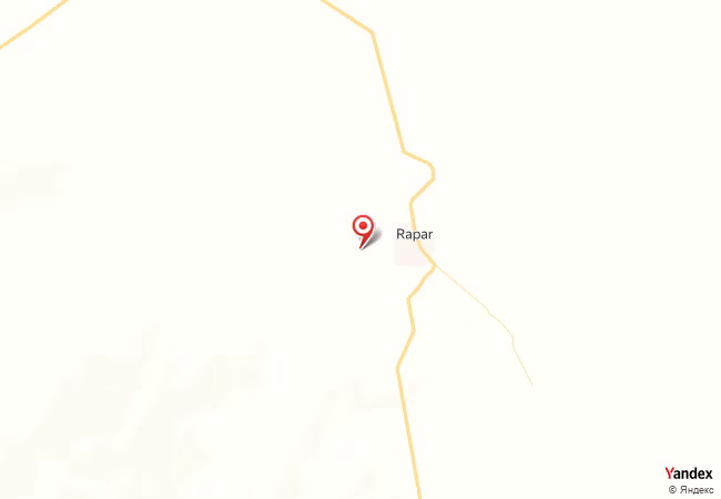 Qibla Map for Rapar