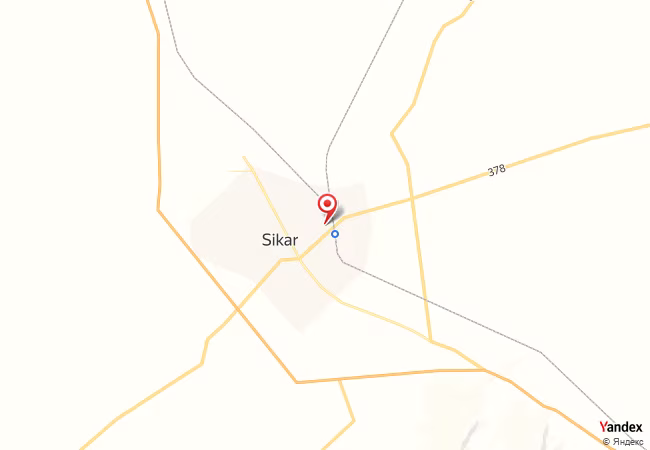 Qibla Map for Sikar