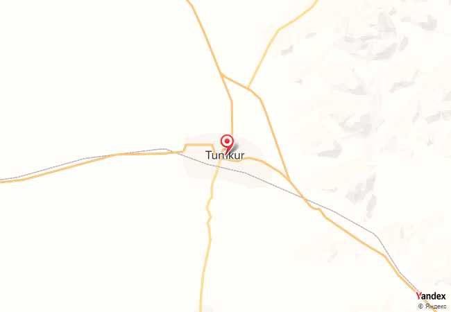 Qibla Map for Tumkur