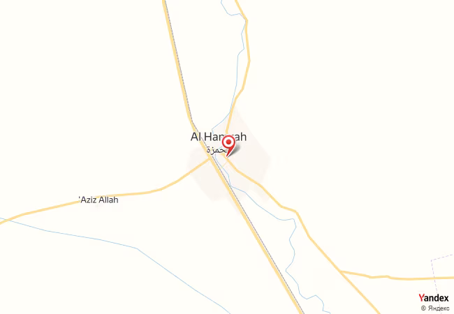 Qibla Map for Al Hamzah