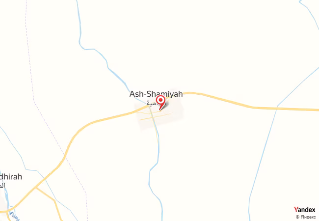 Qibla Map for Ash Shamiyah