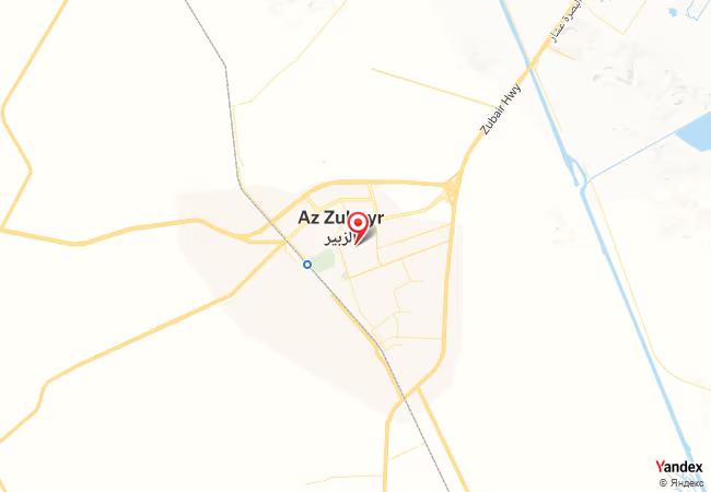 Qibla Map for Az Zubayr