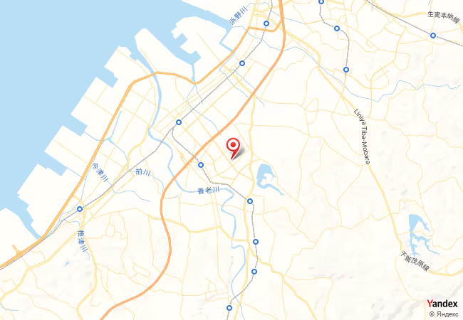 Qibla Map for Ichihara