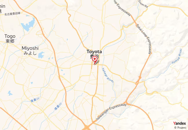Qibla Map for Toyota
