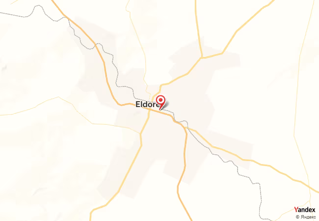 Qibla Map for Eldoret