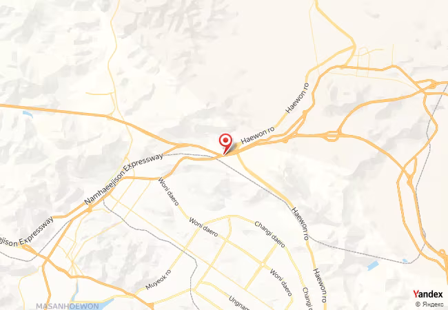 Qibla Map for Changwon