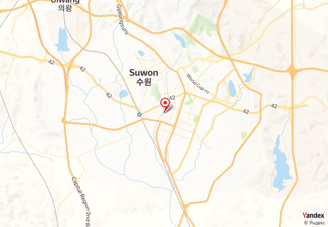Qibla Map for Suwon