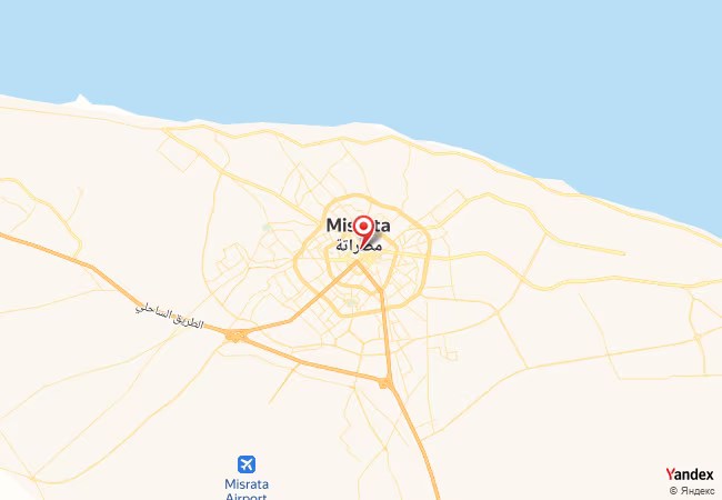 Qibla Map for Misratah