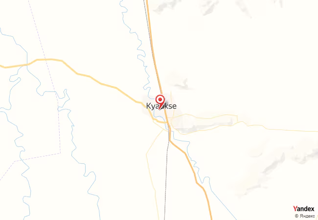 Qibla Map for Kyaukse