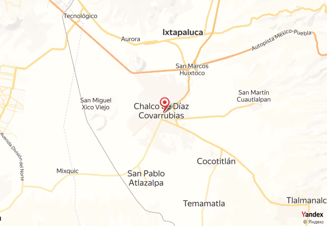 Qibla Map for Chalco