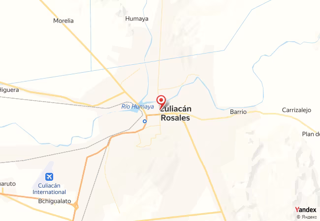 Qibla Map for Culiacan