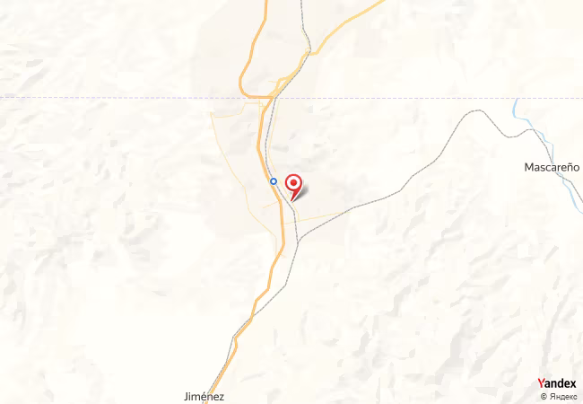 Qibla Map for Nogales