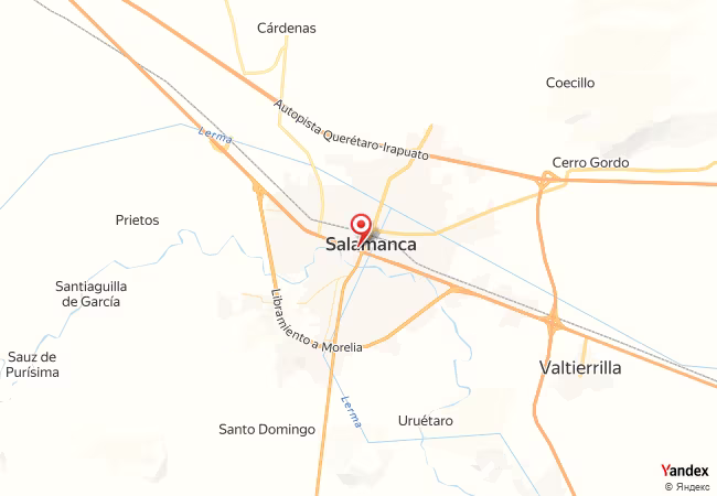 Qibla Map for Salamanca