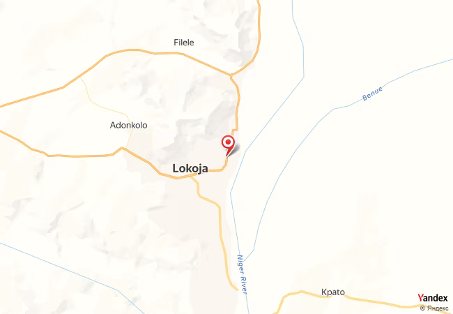 Qibla Map for Lokoja