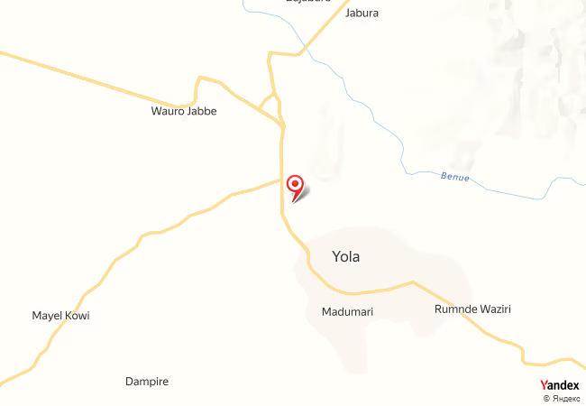 Qibla Map for Yola