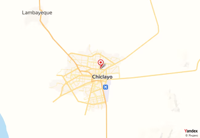 Qibla Map for Chiclayo