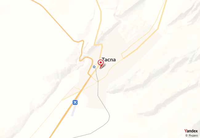 Qibla Map for Tacna