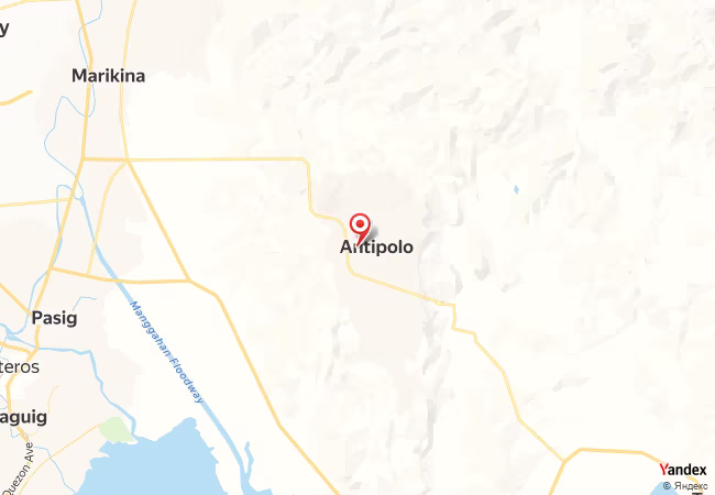 خريطة القبلة لمدينة أنتيبولو