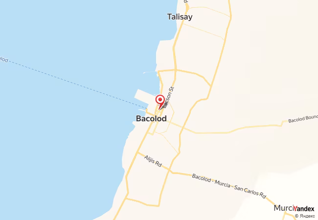 خريطة القبلة لمدينة باكولود