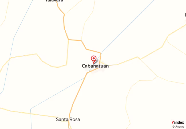 Qibla Map for Cabanatuan City
