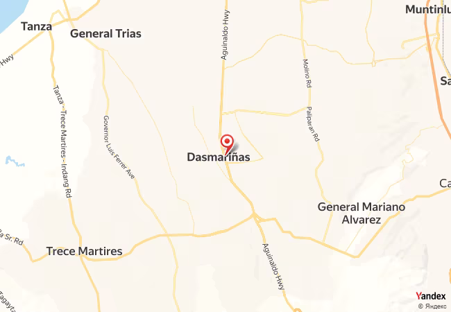 خريطة القبلة لمدينة داسماريناس